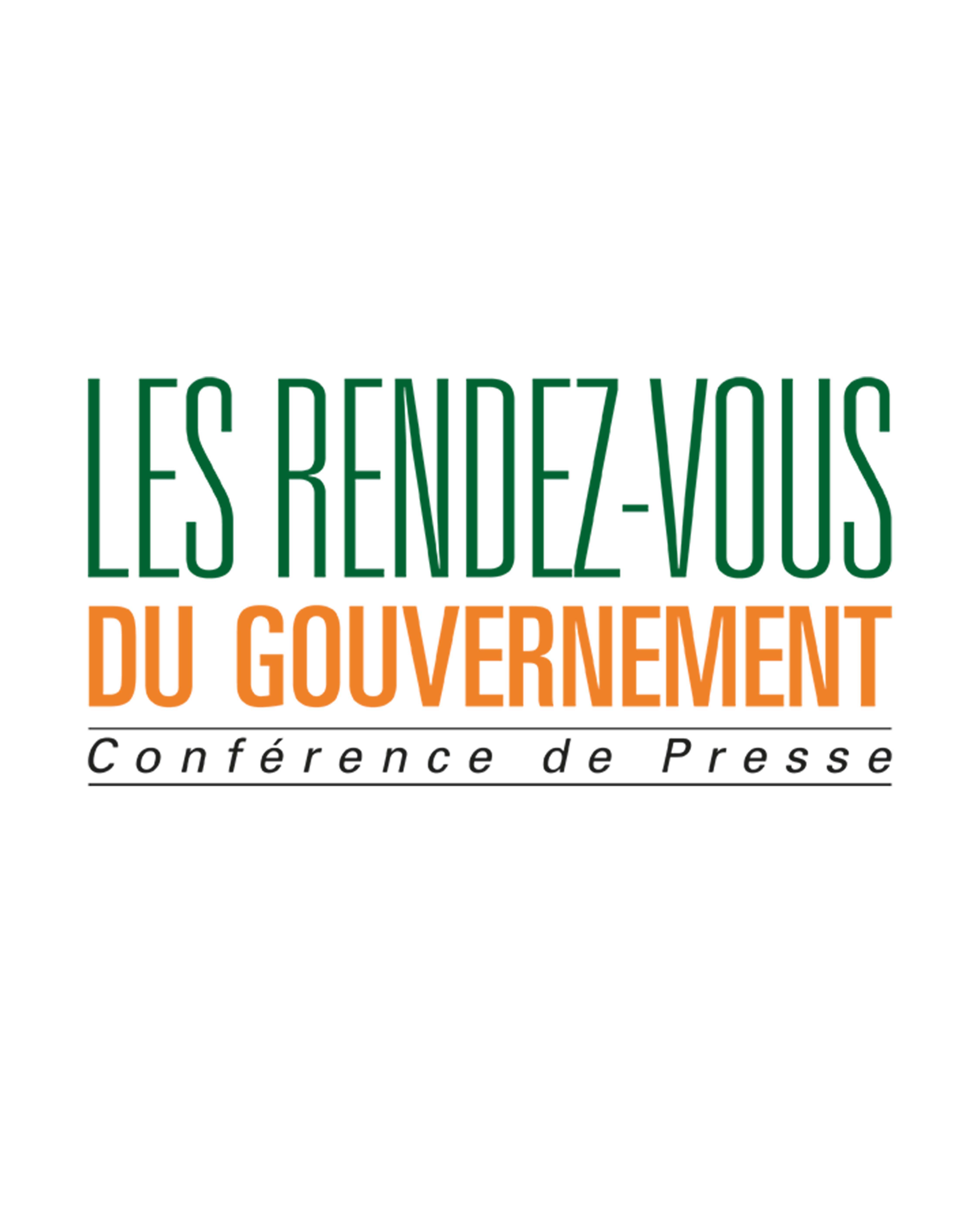 Rendez-vous du Gouvernement
